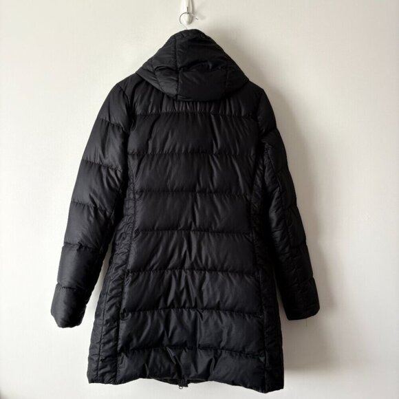 Nike Down Puffer Mid Length Jacket Coat Black Size Medium - Picture 4 of 6